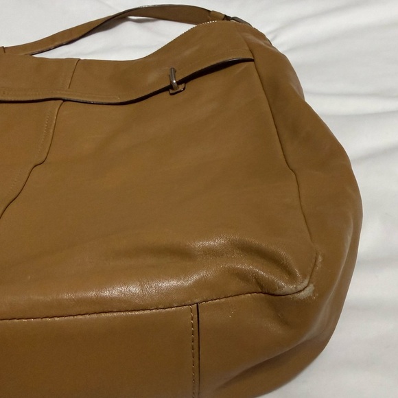 Coach Tan Leather Bag - Picture 4 of 12